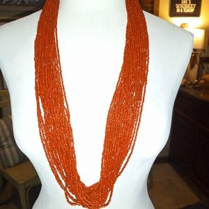 Coral Bead Necklace